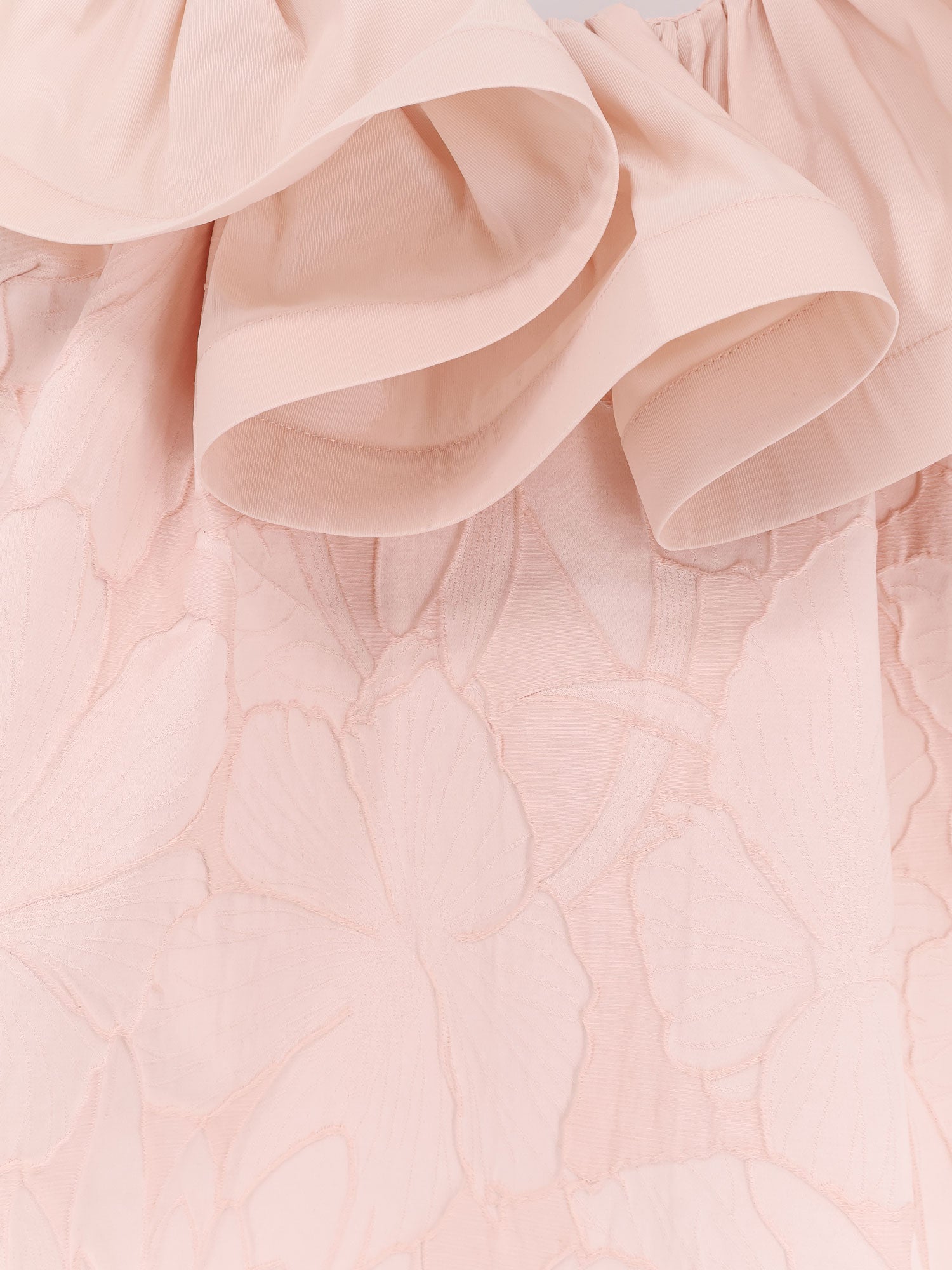 elisabetta-franchi-floral-jacquard-mini-dress-with-ruches