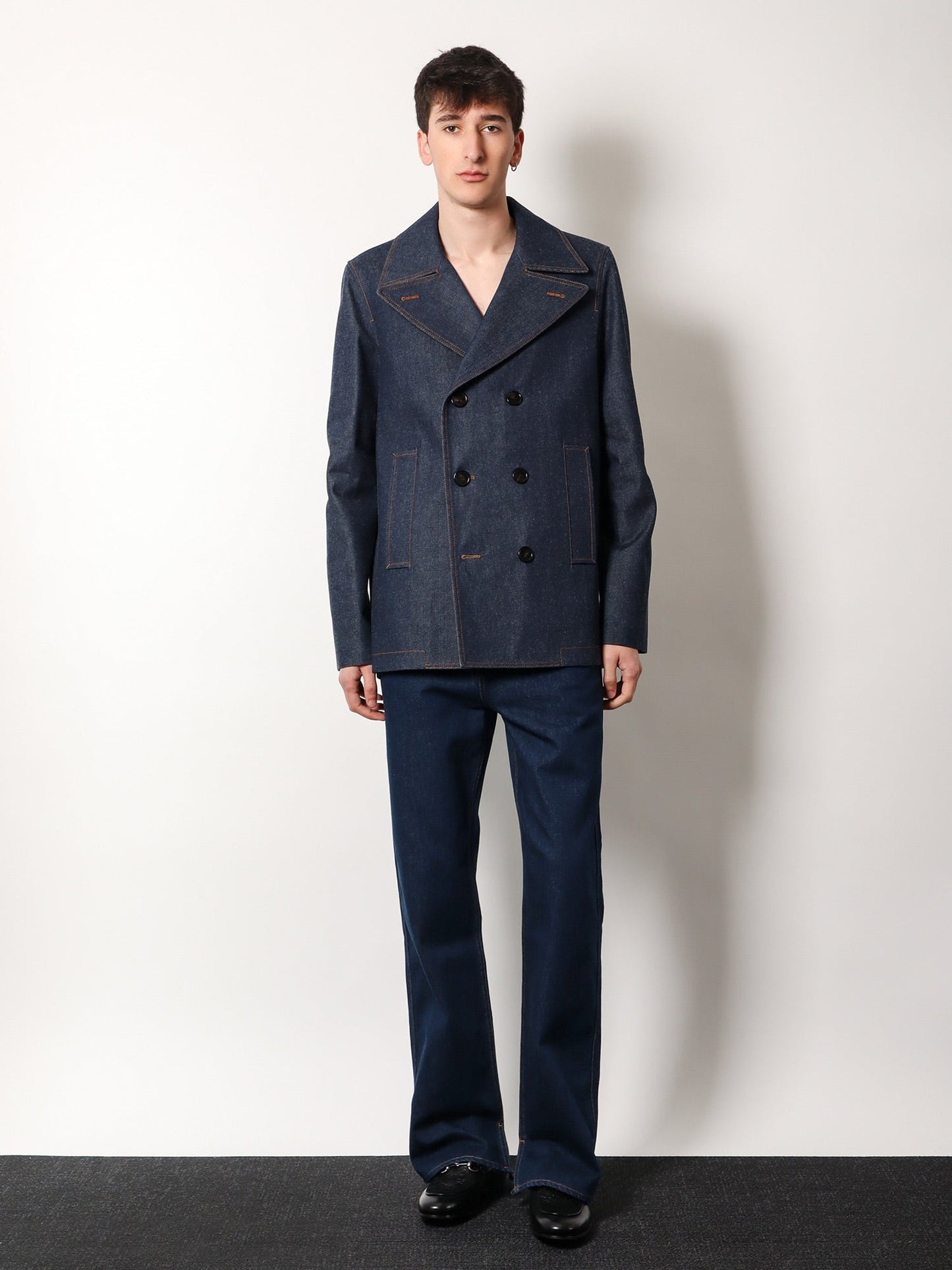 gucci-denim-peacoat-with-contrasting-stitching