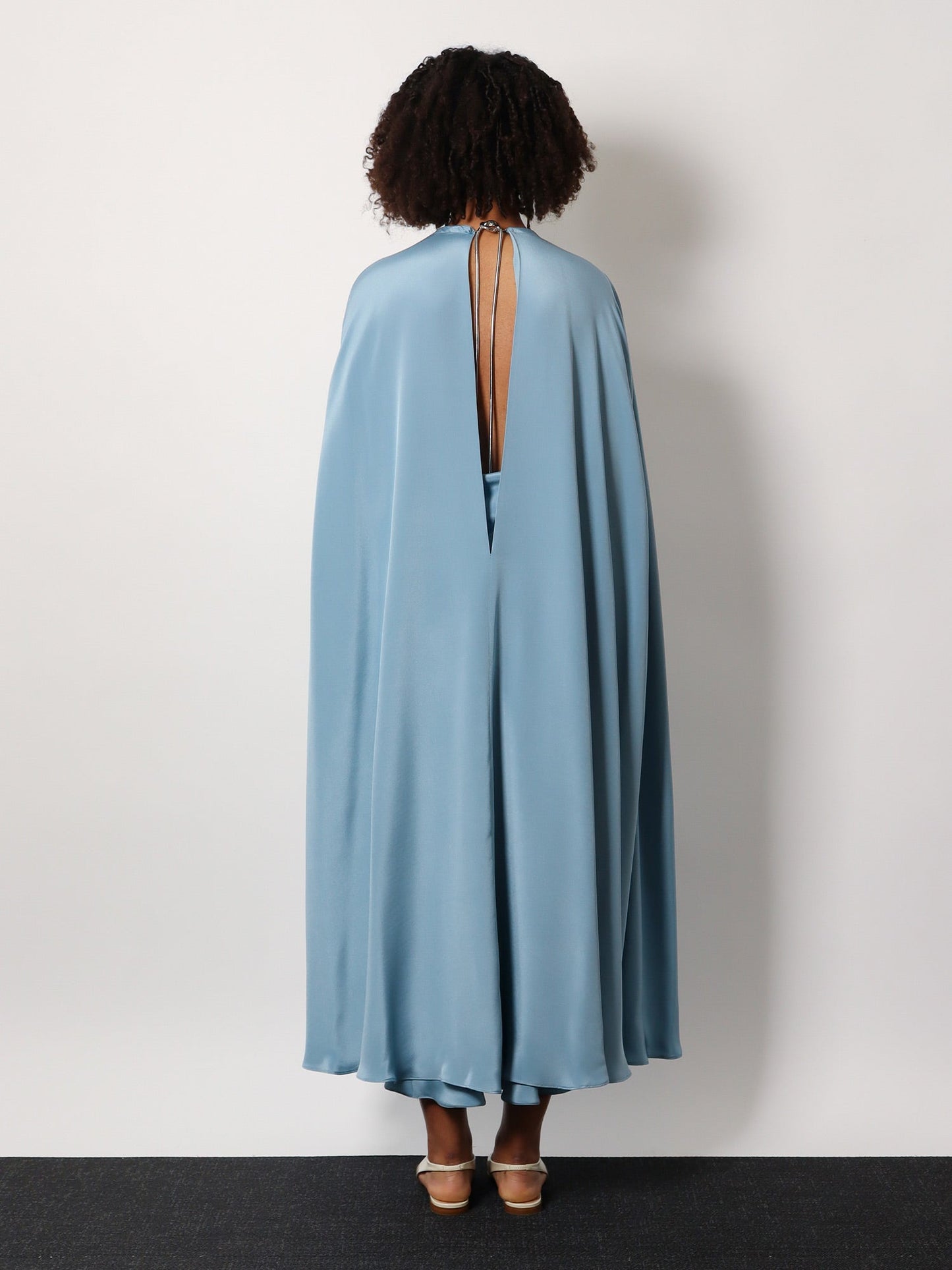 max-mara-managua-silk-long-dress-with-silk-cape-and-metal-detail