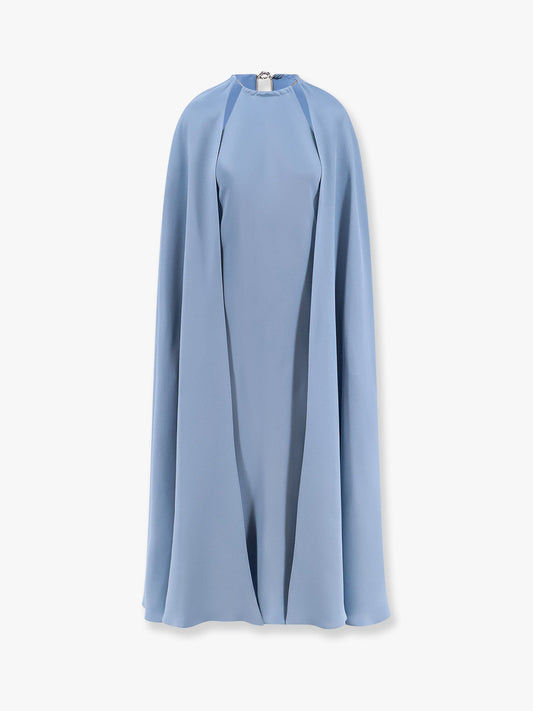 max-mara-managua-silk-long-dress-with-silk-cape-and-metal-detail