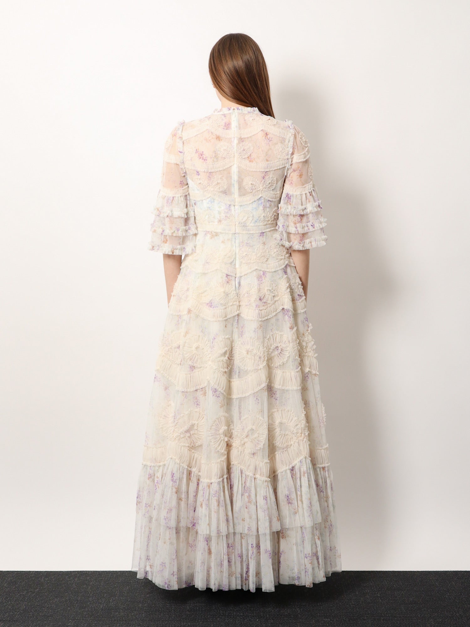 needle-&-thread-long-dress-with-multicolor-motif
