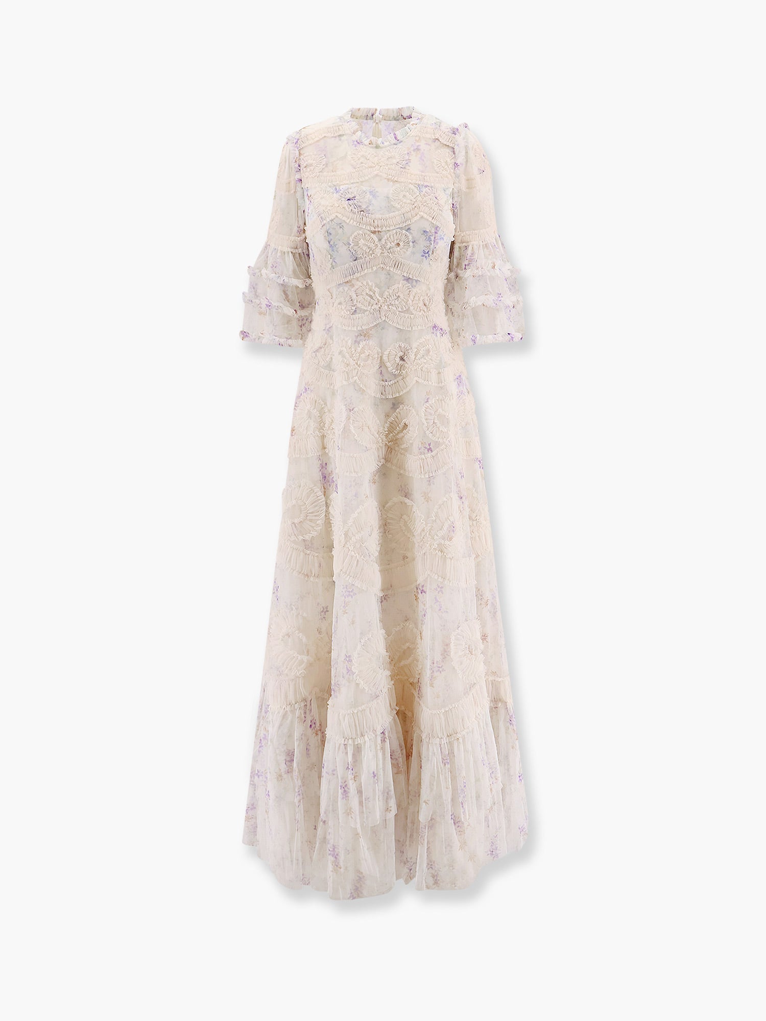 needle-&-thread-long-dress-with-multicolor-motif