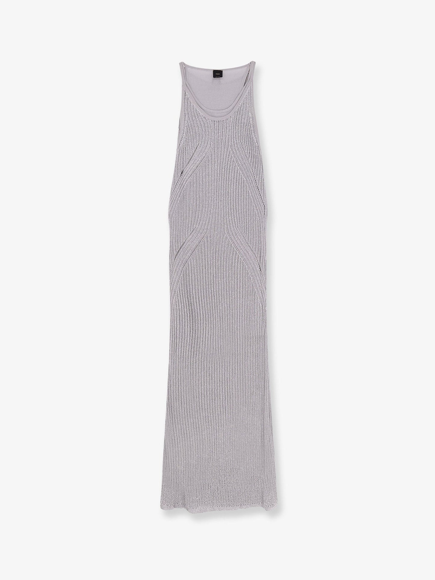 pinko-nelson-viscose-and-metallised-fibre-long-dress
