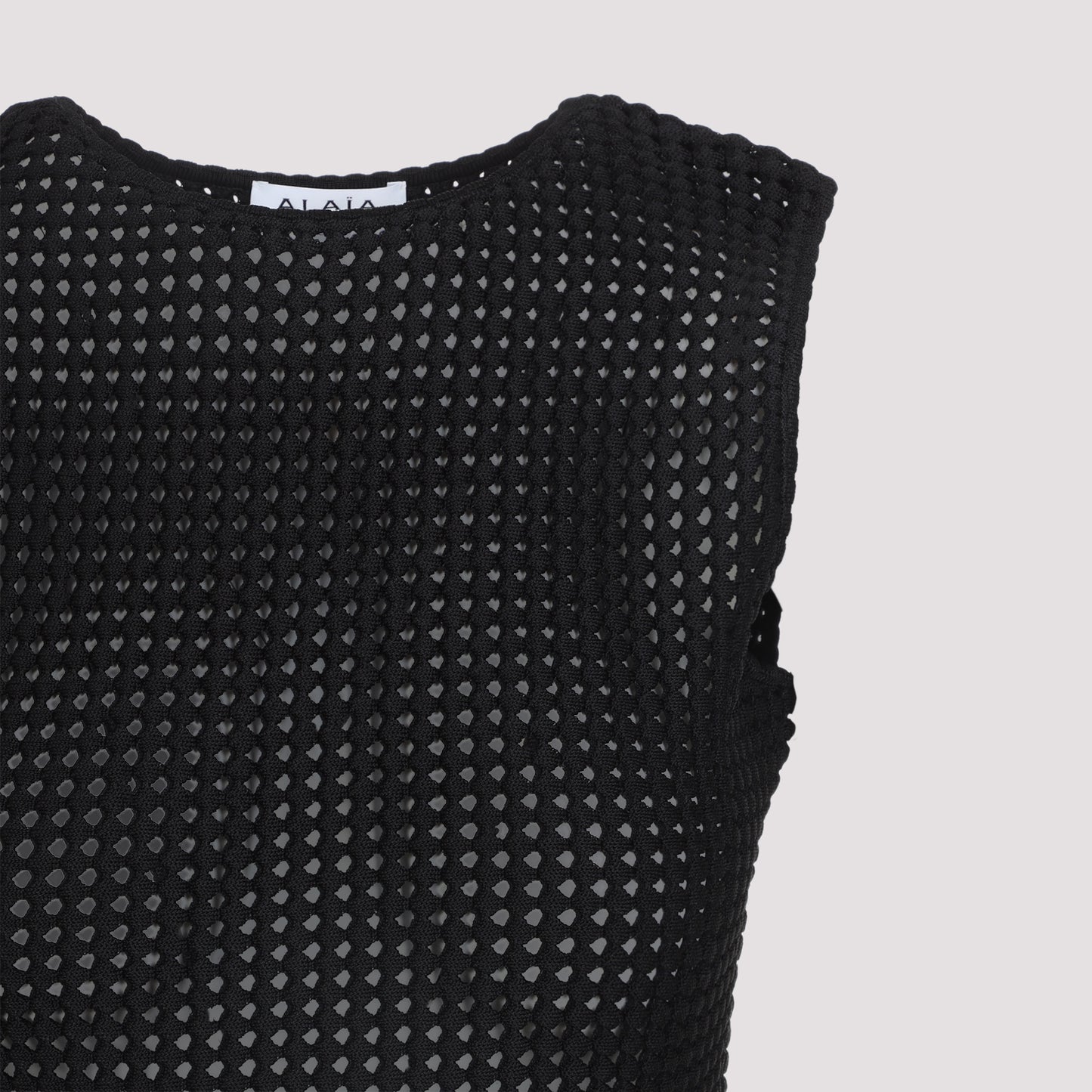 Black Peplum Tank Top