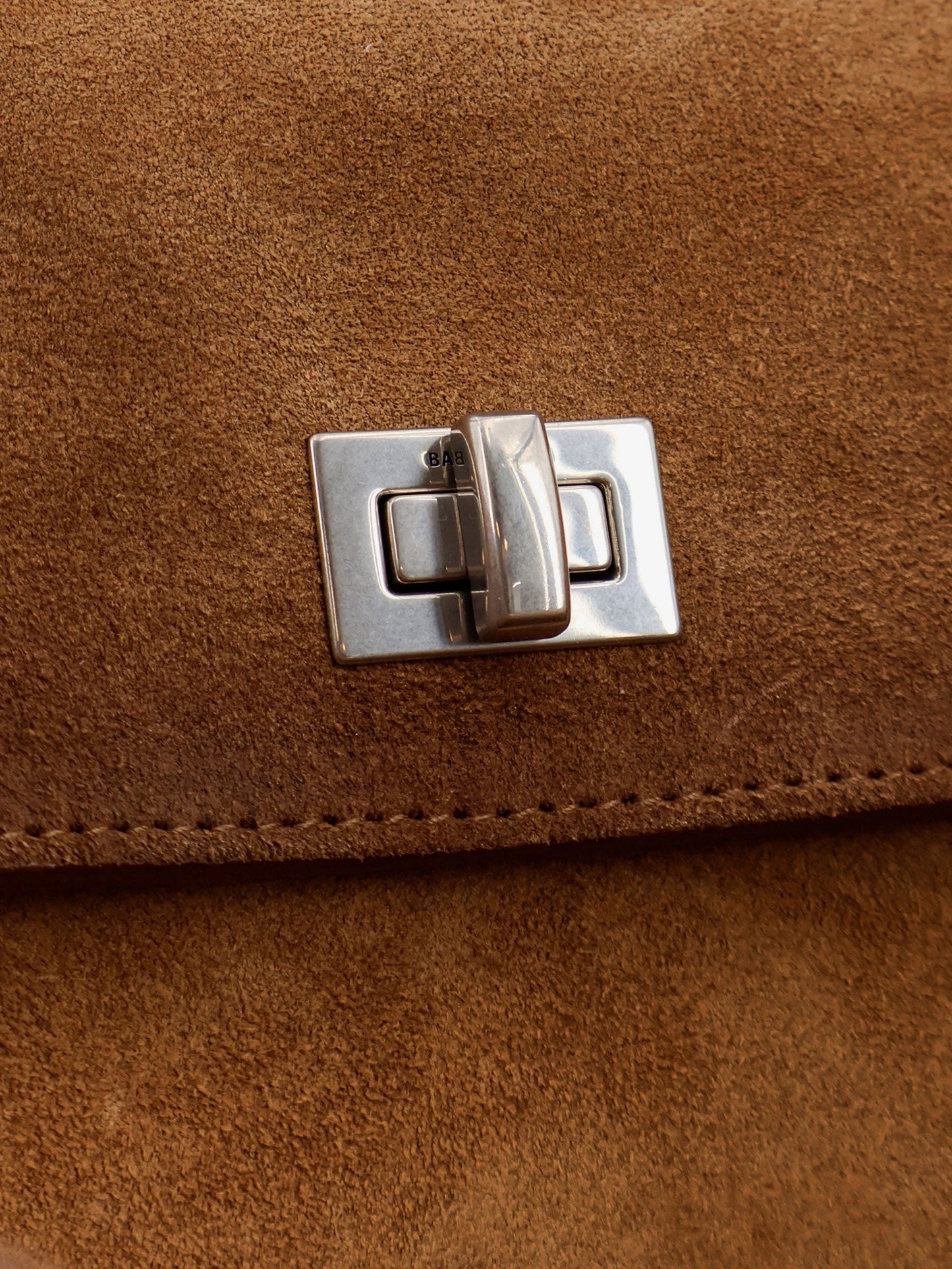 Rodeo M suede shoulder bag