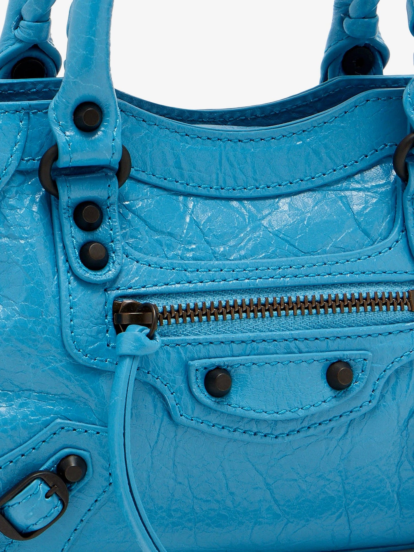 Le City Nano leather crossbody bag