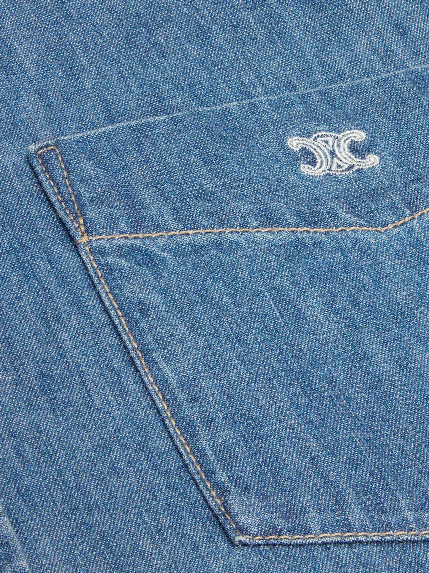 Cotton shirt with Triomphe detail