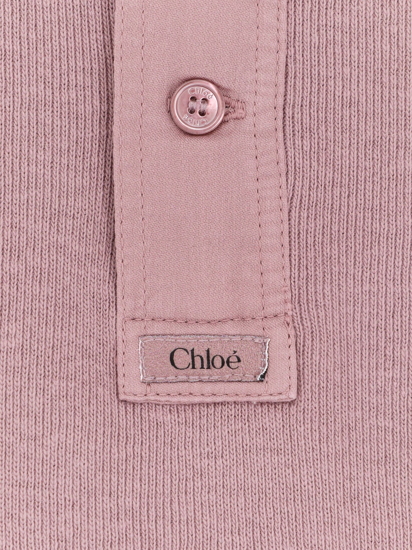 Ribbed cotton t-shirt