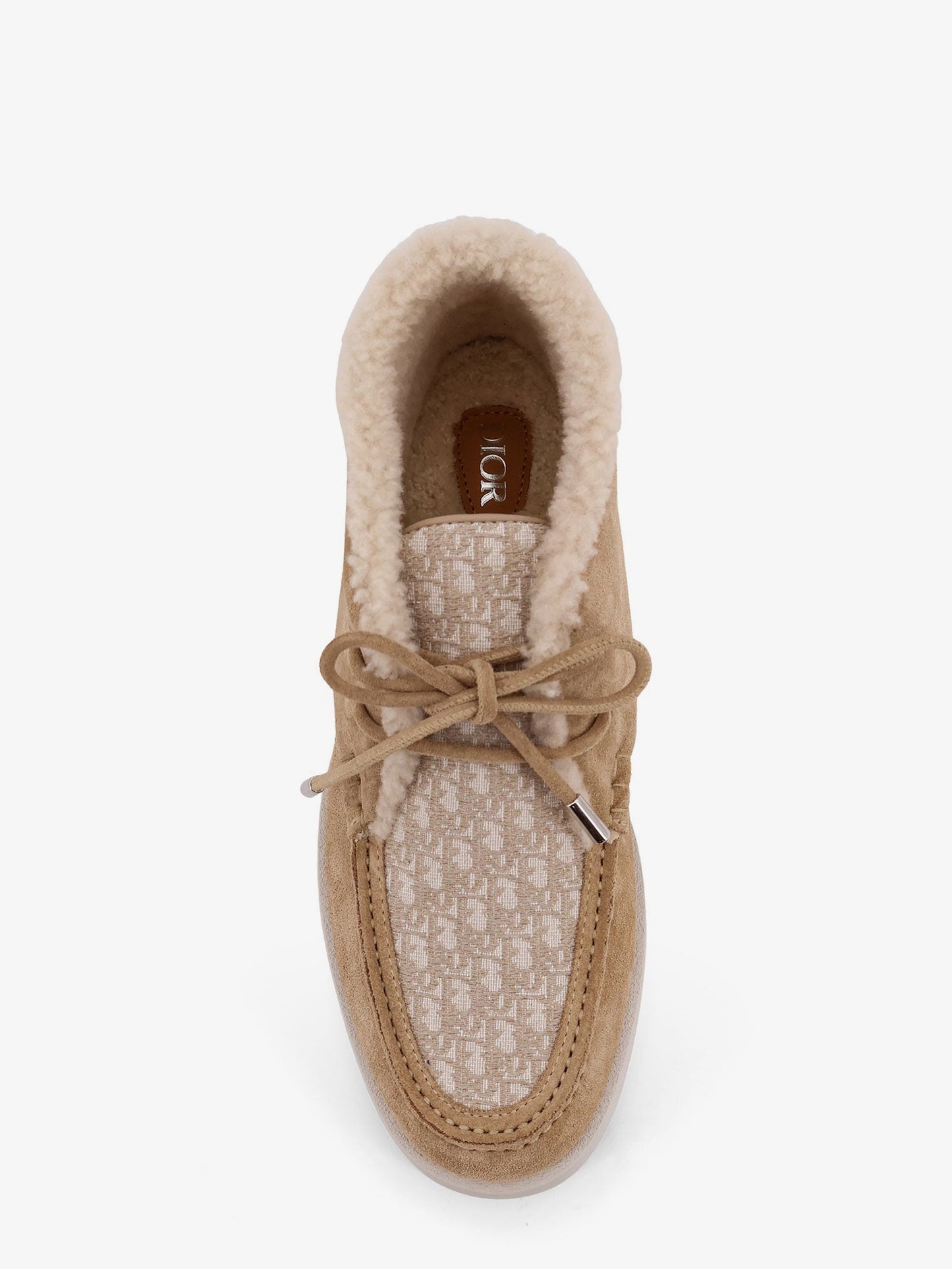 Dior Granville suede lace-up with Dior Oblique logo