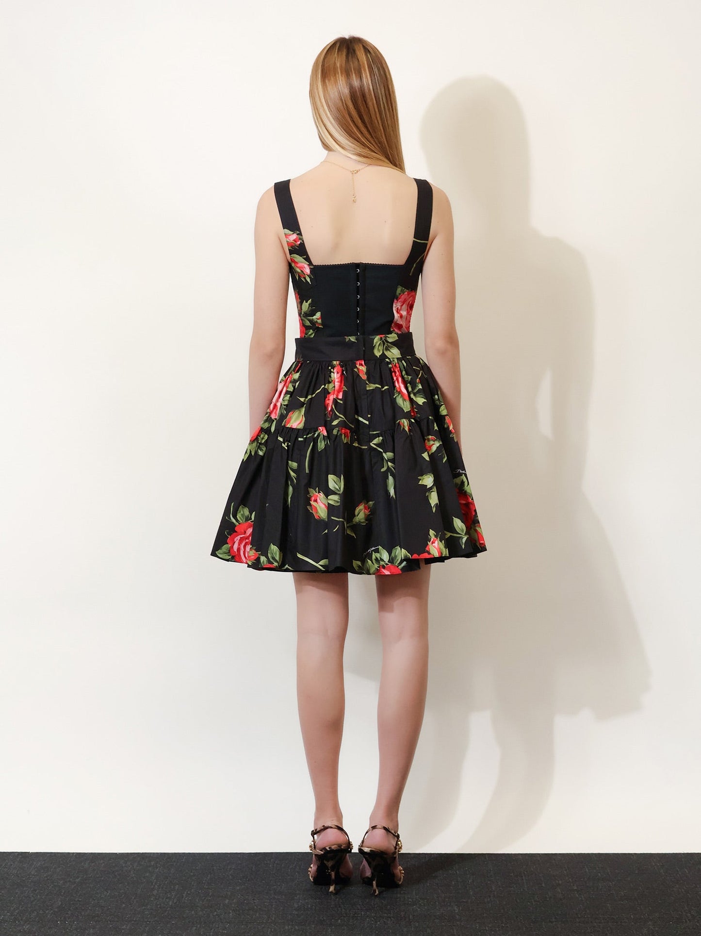 Cotton blend Bustier Top