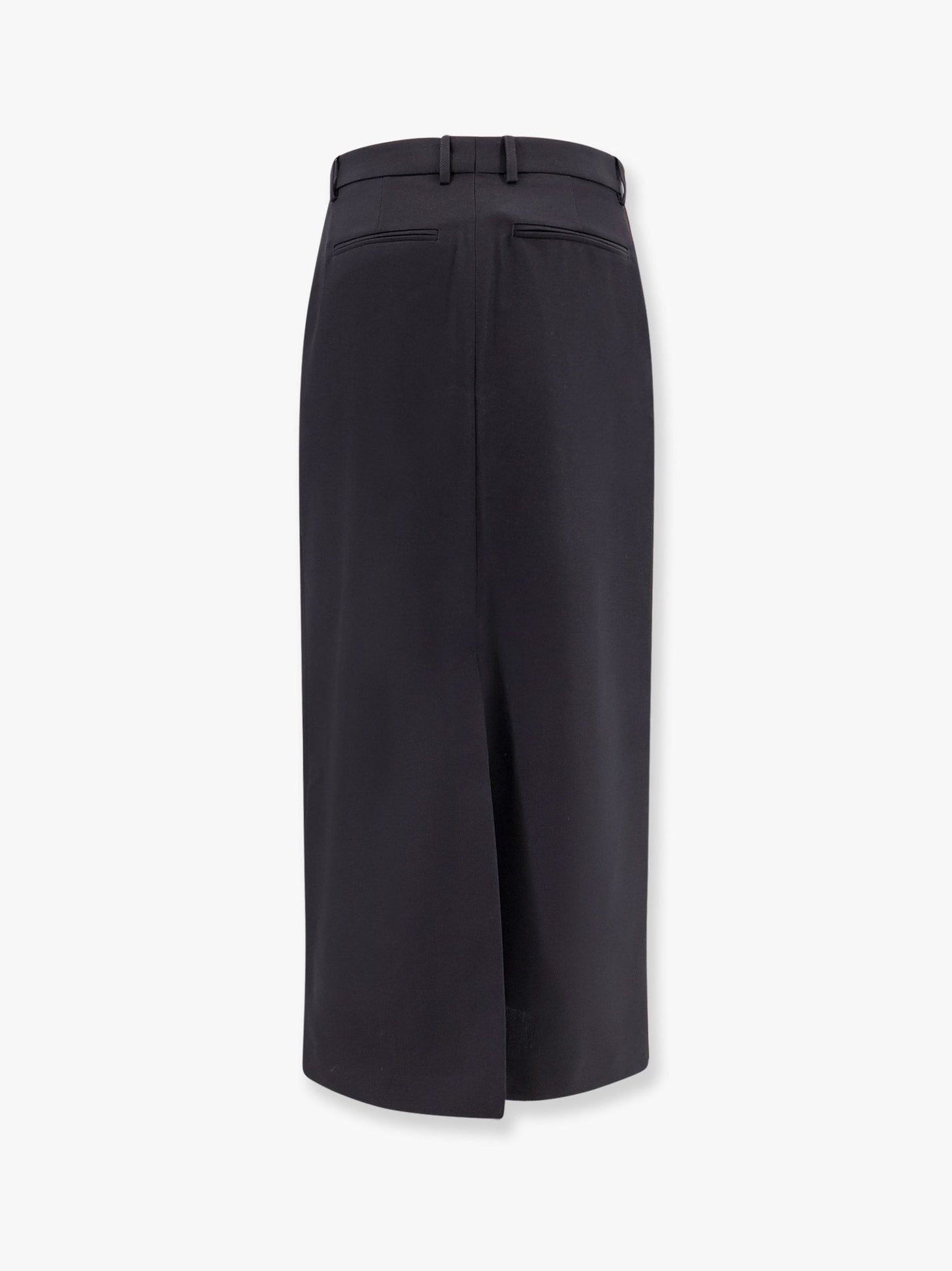 Low-Waist Straight Skirt