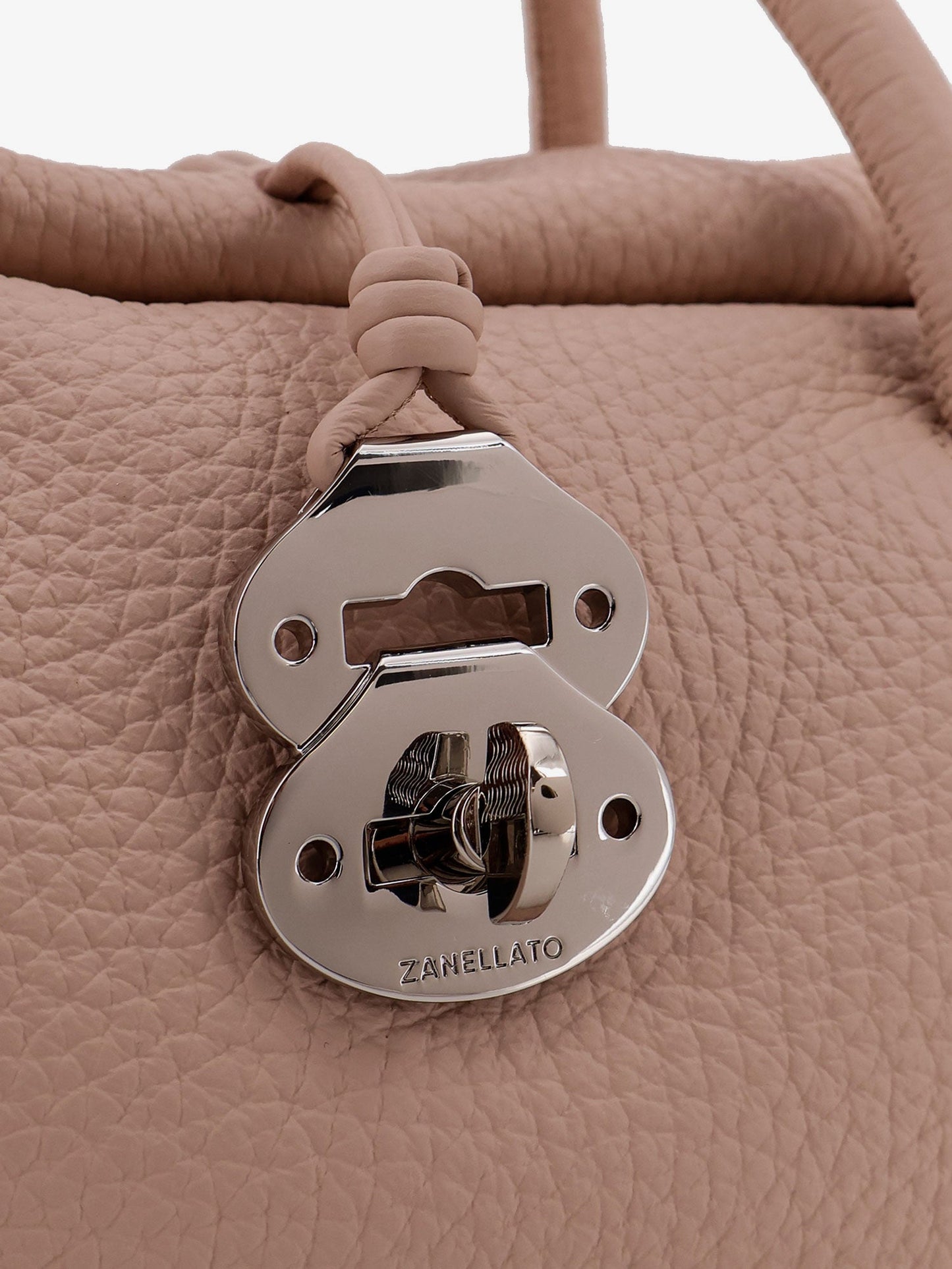 Hammered leather Dotta® Small crossbody bag