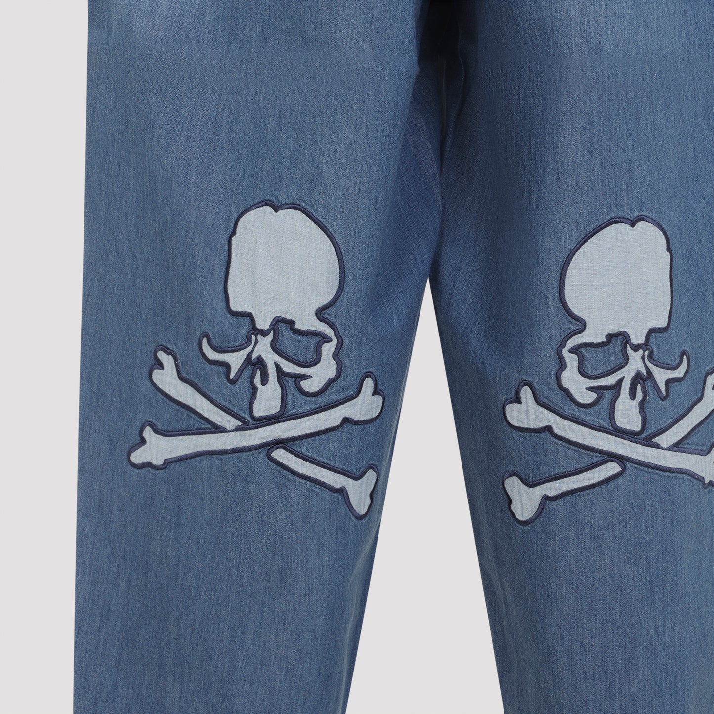 Wide Easy Denim Pants