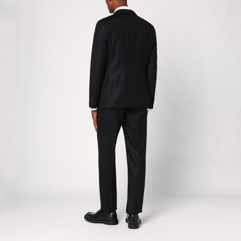 Bruce Black Single-breasted Suit