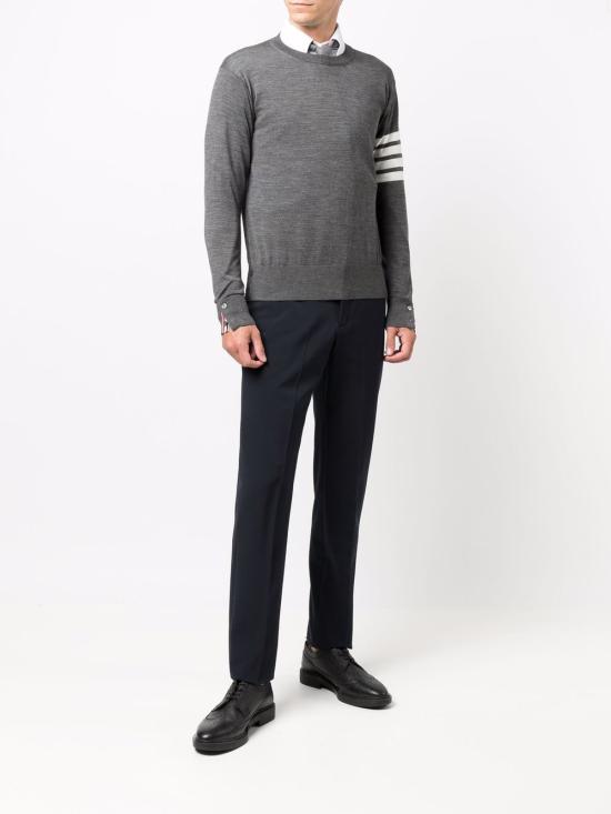 4-BAR CREW NECK JUMPER