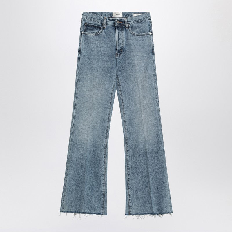 Wide-leg The Lax Jeans With Washed Effect