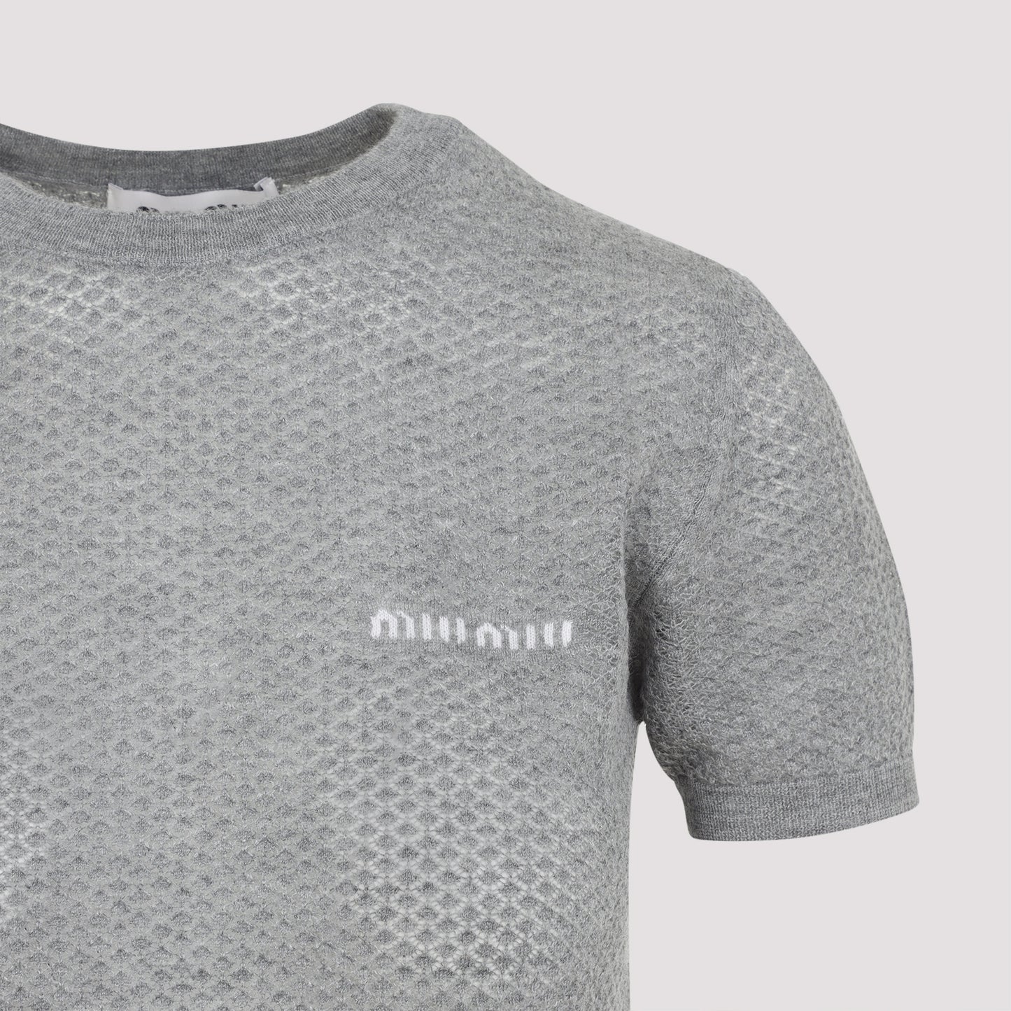 Grey Cashmere T-shirt