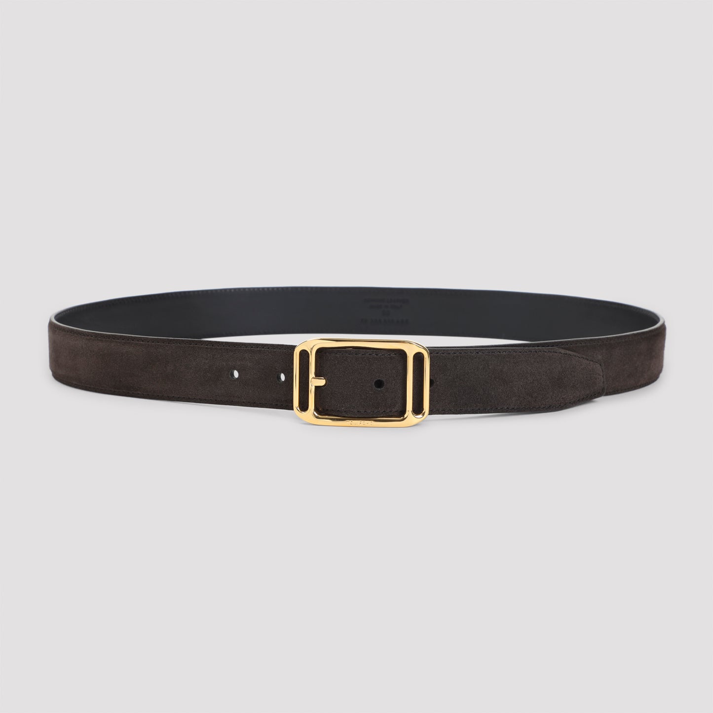 suede calf leather belt-image-1