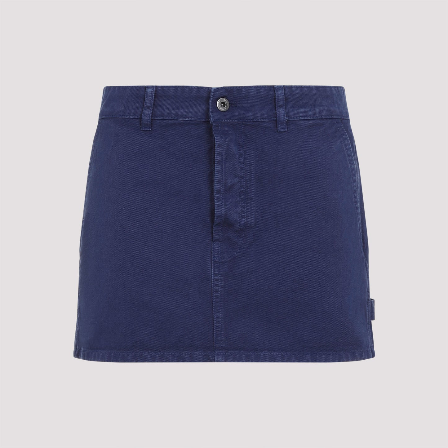 cotton mini skirt-image-1