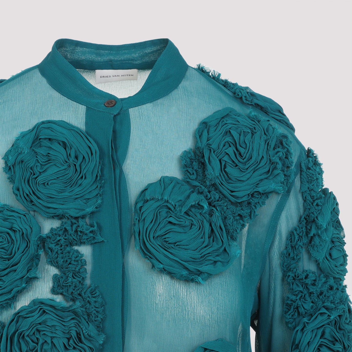 Green Chowsa Viscose Blouse