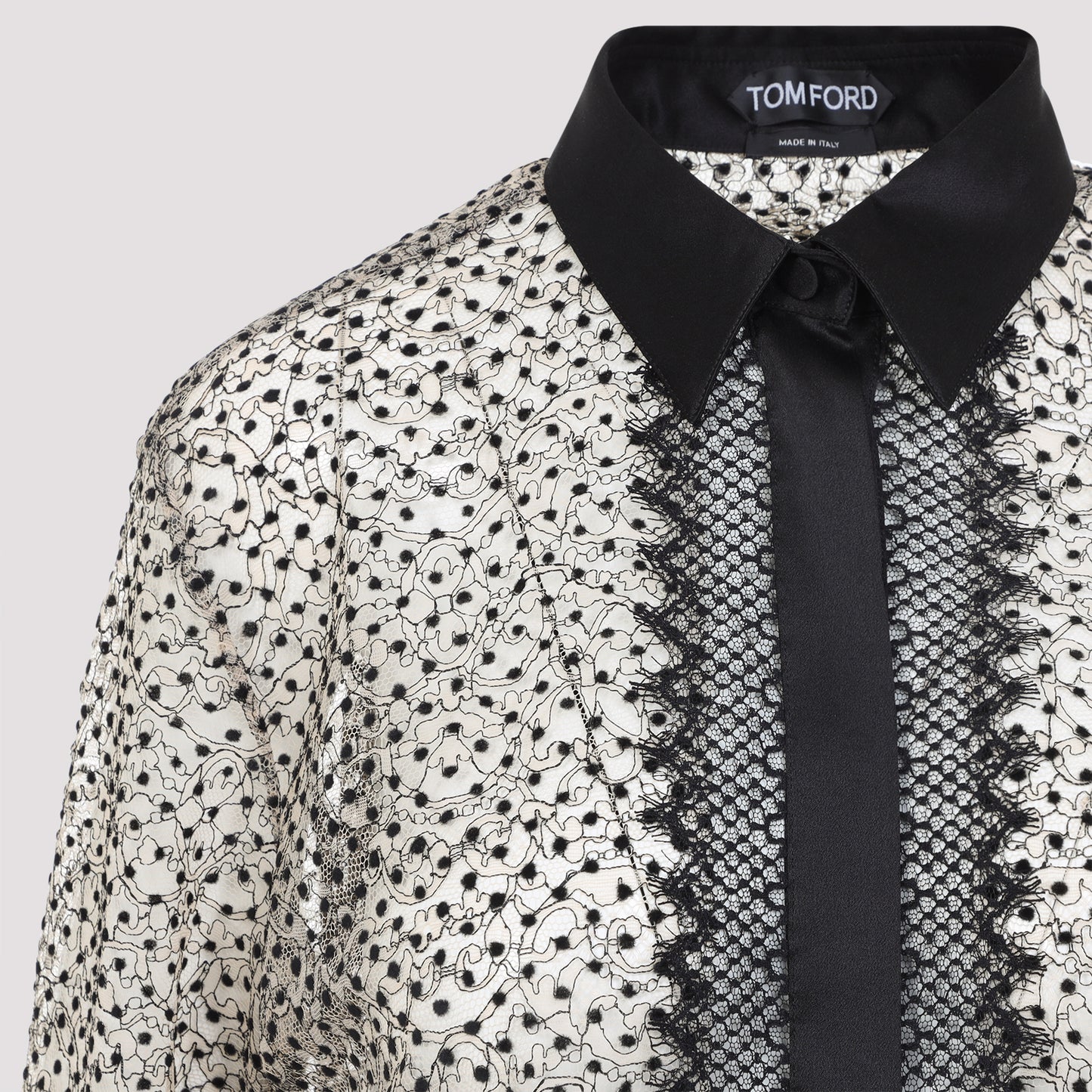 Flock Polka Dot Shirt