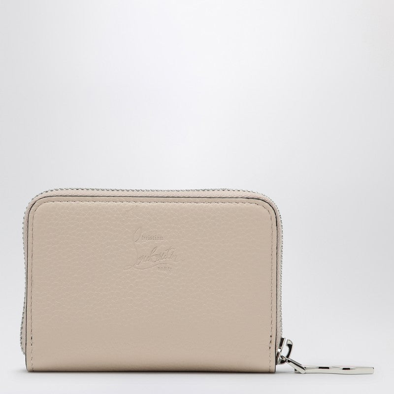 Panettone Coin Purse In Grained Calfskin And Spikes