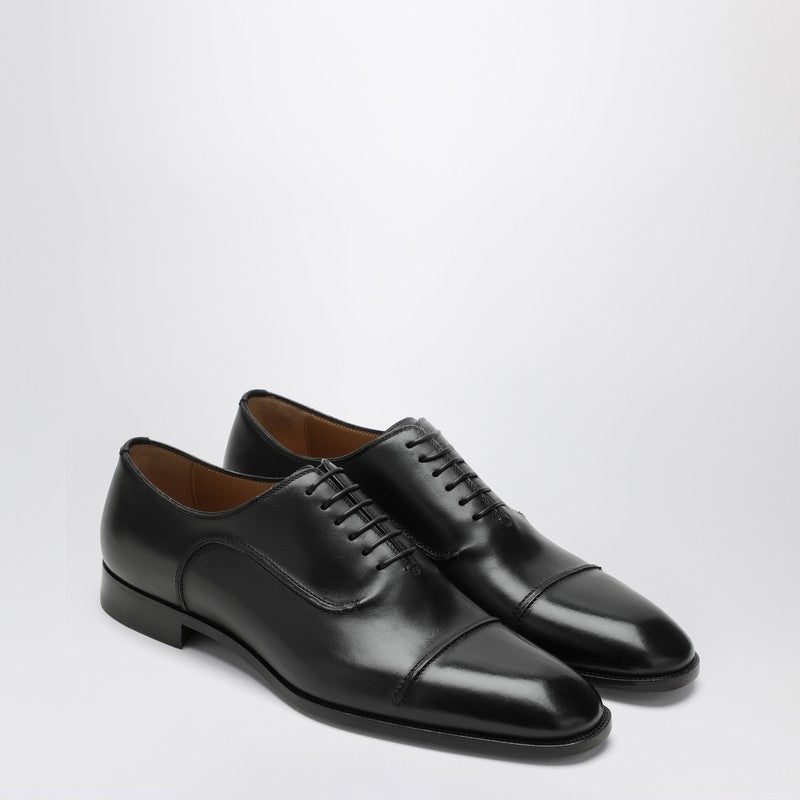 Greggo black lace-up shoes