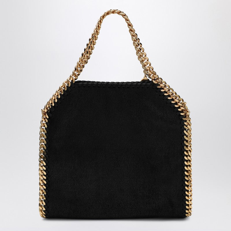 Black/gold Falabella Mini Tote Bag