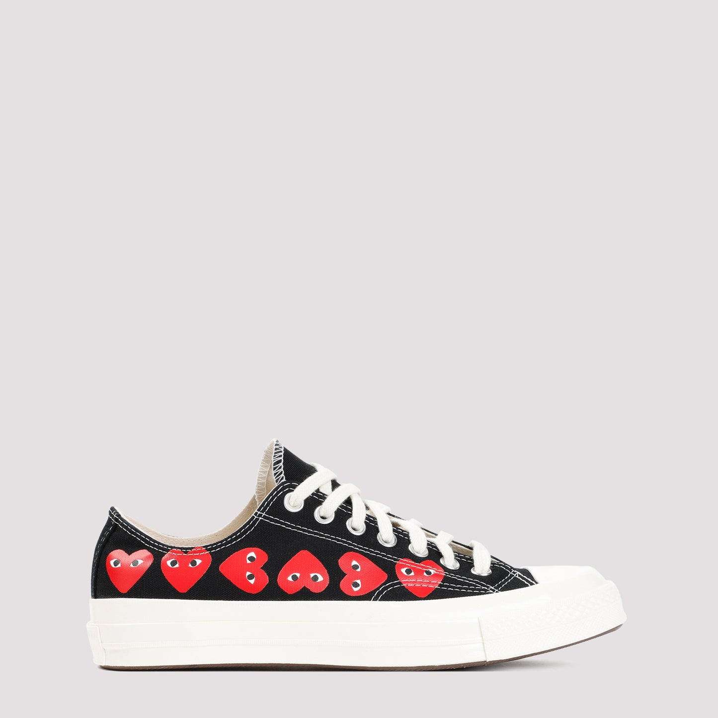 comme des garçonsplay multi heart low top sneakers-image-1
