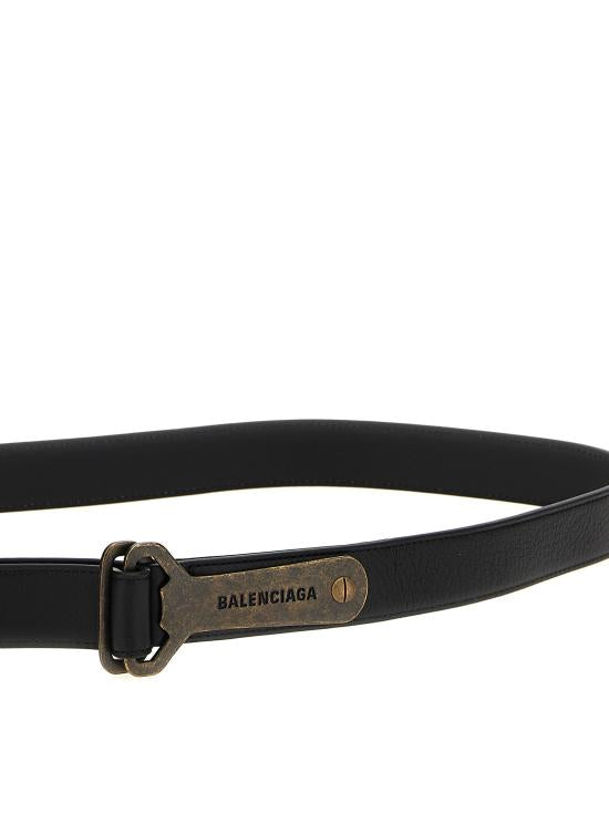 Leather belt