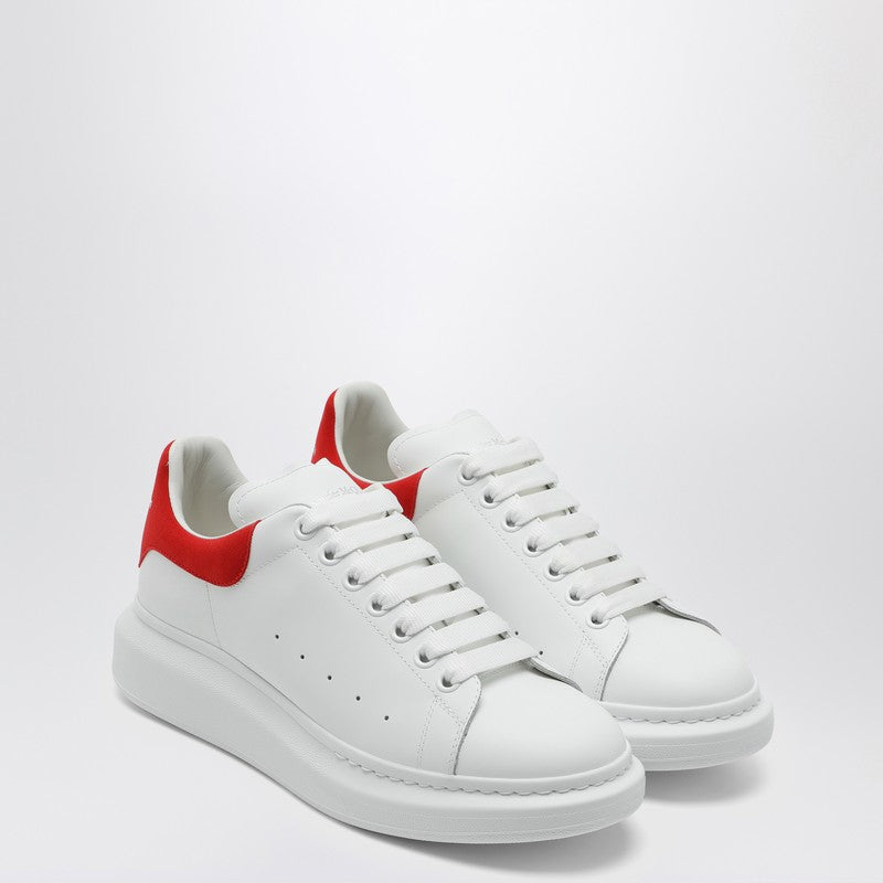 Men''s White/red Oversize Sneakers