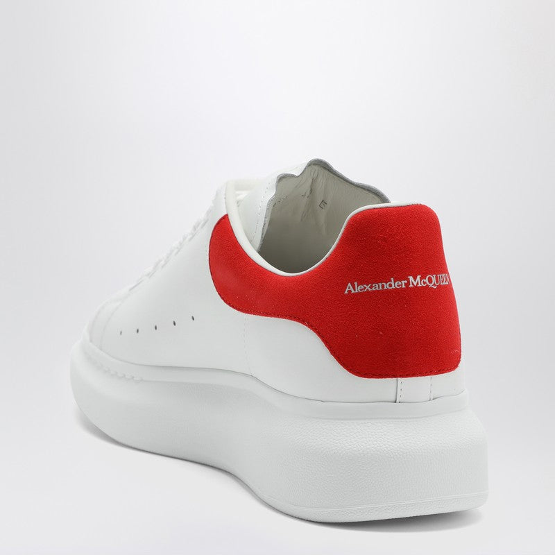 Men''s White/red Oversize Sneakers