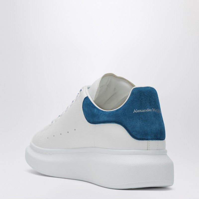 White/blue Oversize Sneakers