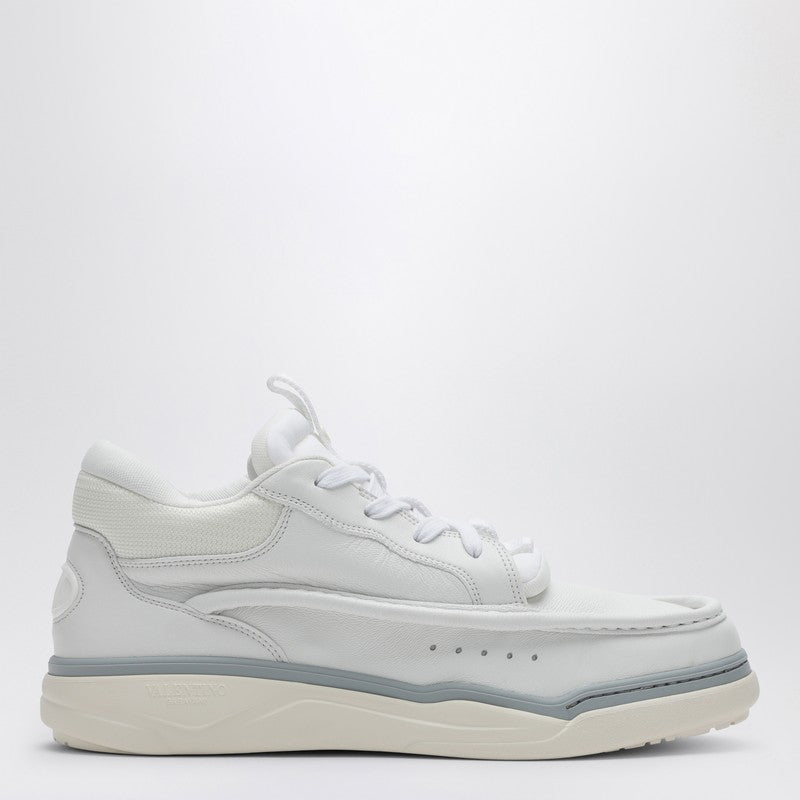 Mid-Top Runboot White Sneakers