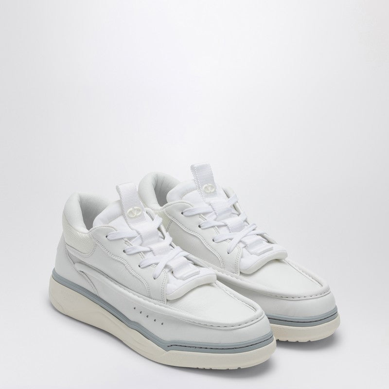 Mid-Top Runboot White Sneakers