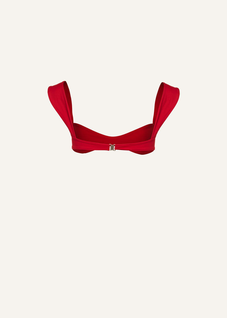 RETRO BUSTIER SWIM TOP