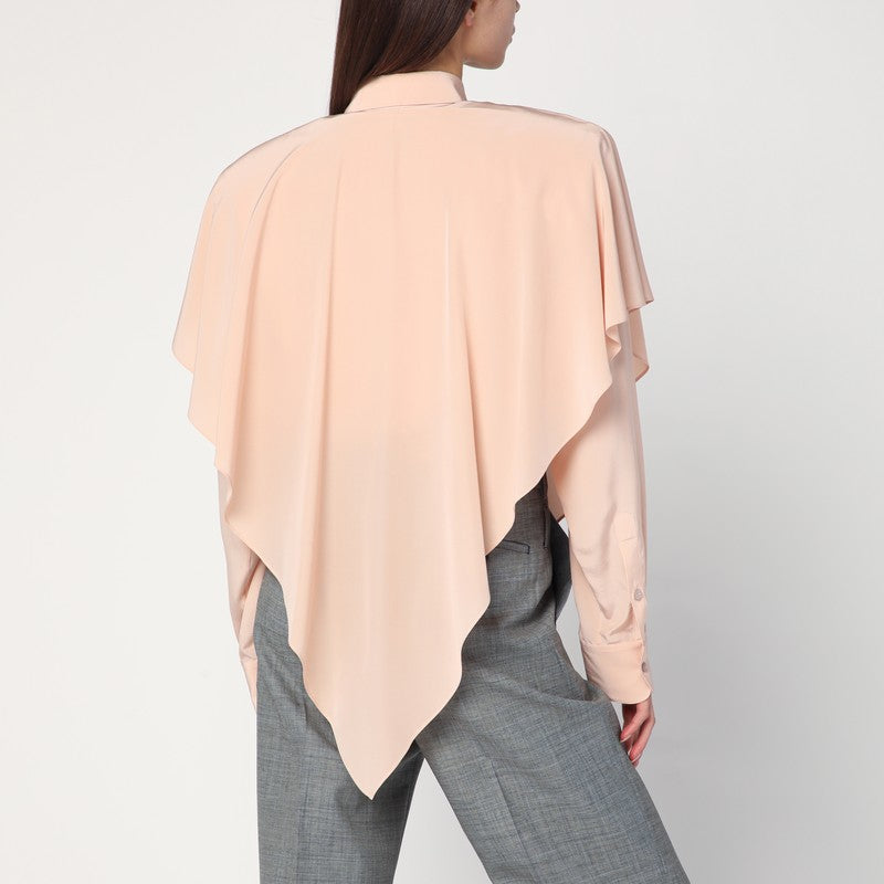 Pink Silk Shirt