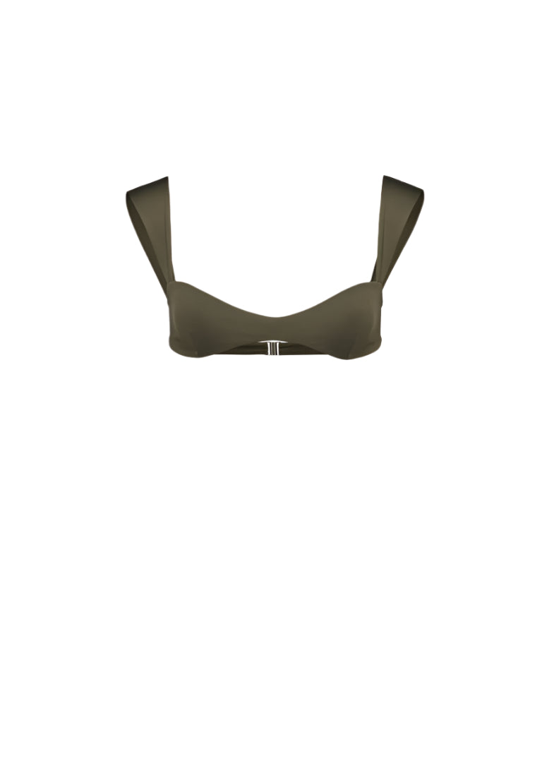 RETRO BUSTIER SWIM TOP