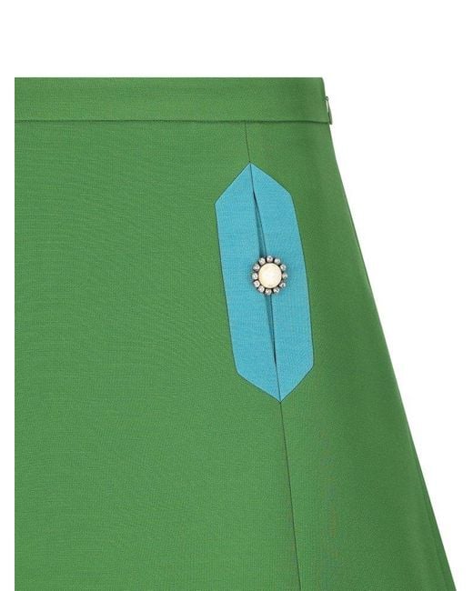 CREPE COUTURE SKIRT