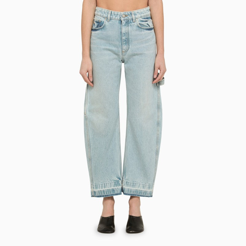 Light blue denim jeans