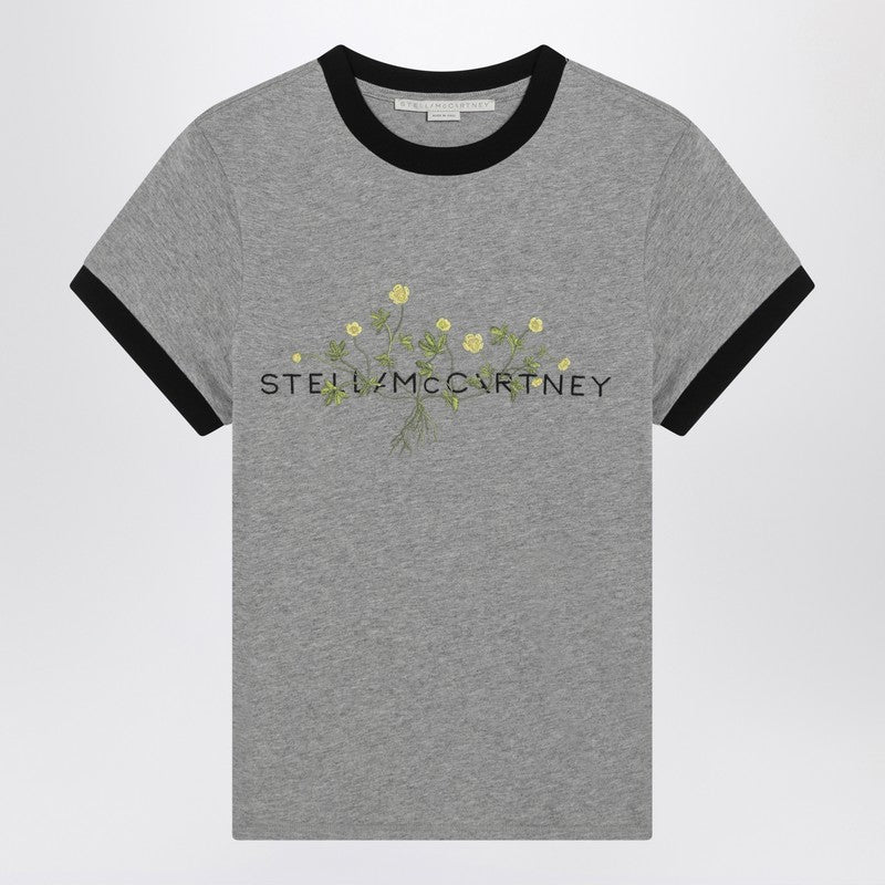 Gray Cotton T-shirt