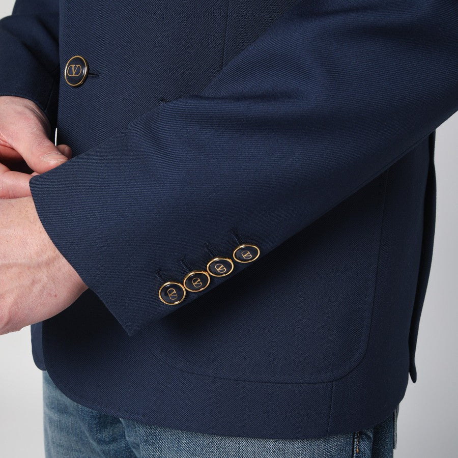 SINGLE-BREASTED WOOL JACKET