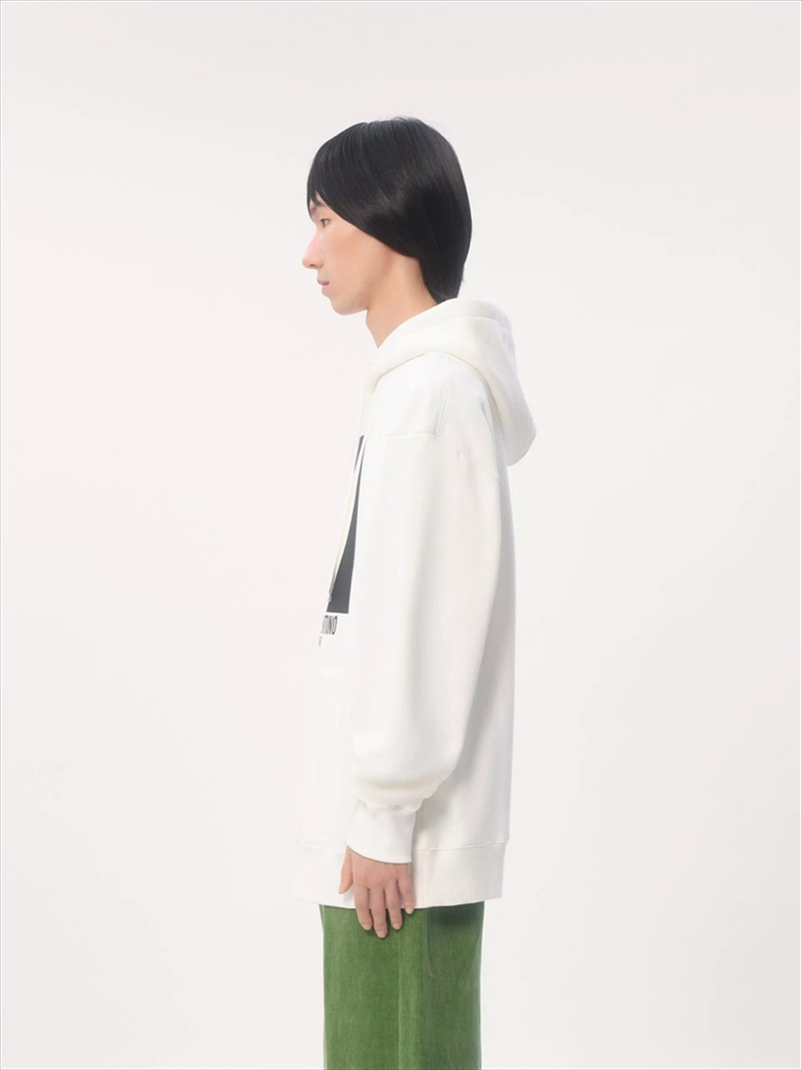 CHEZ PRINTED COTTON HOOD