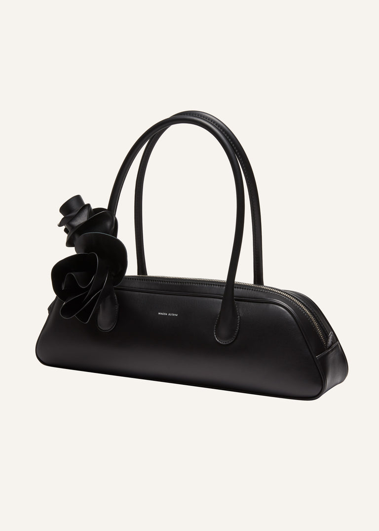 BRIGITTE TRAPEZE BAG IN LEATHER