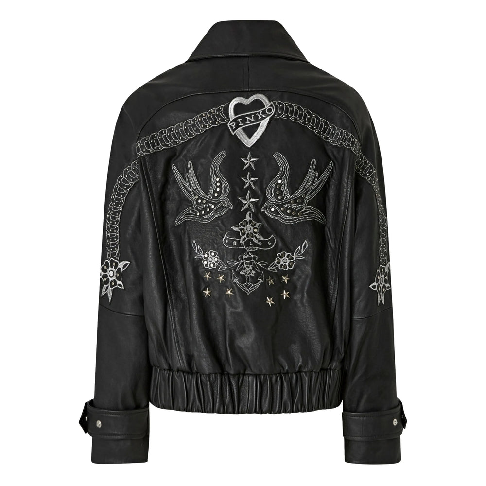 Leather Outerwear Pinko