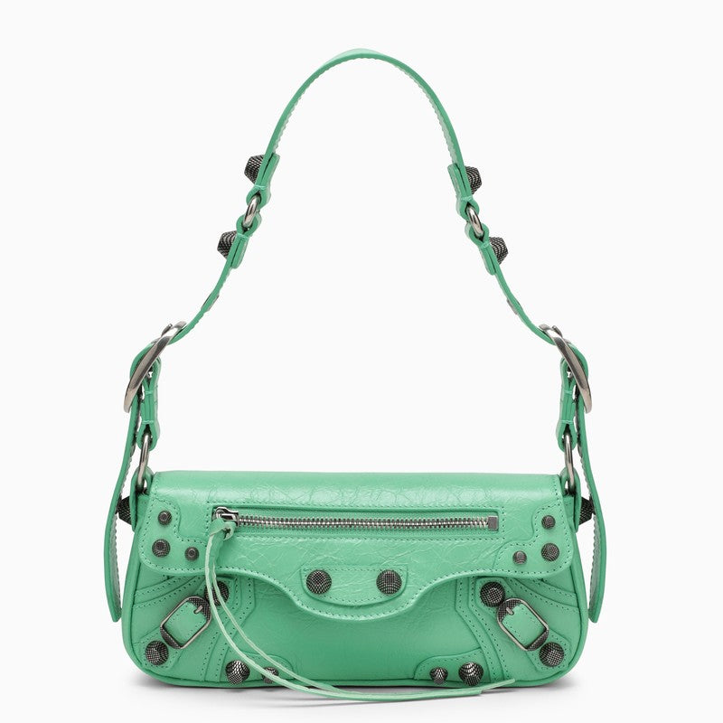 Le Cagole small mint green bag