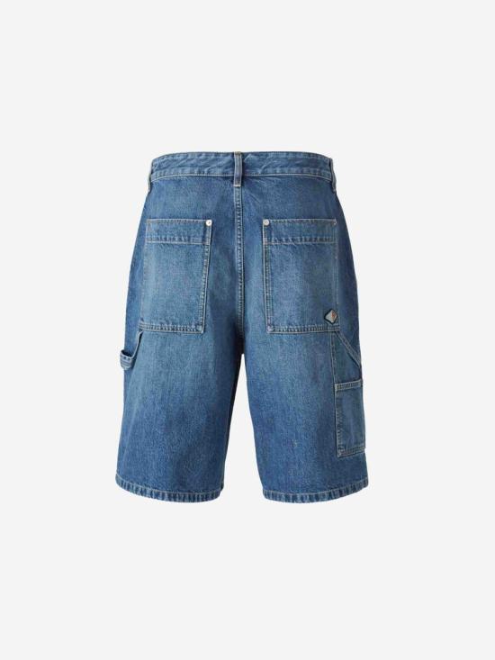 Denim short pants