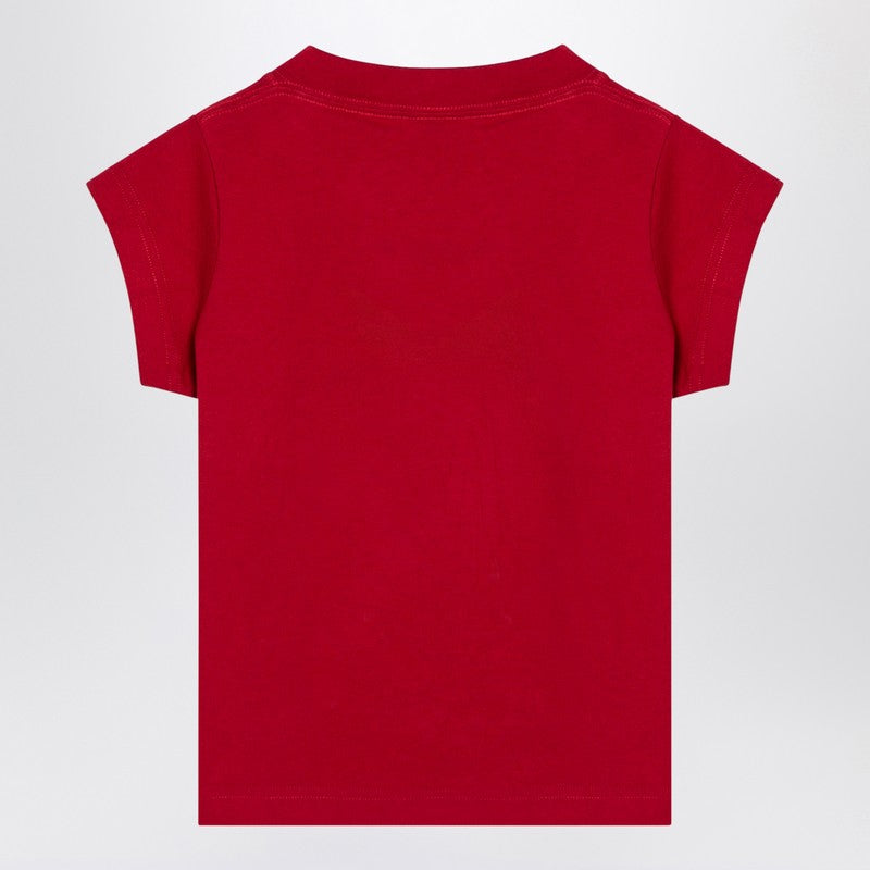 Red Cropped T-shirt Keep Calm