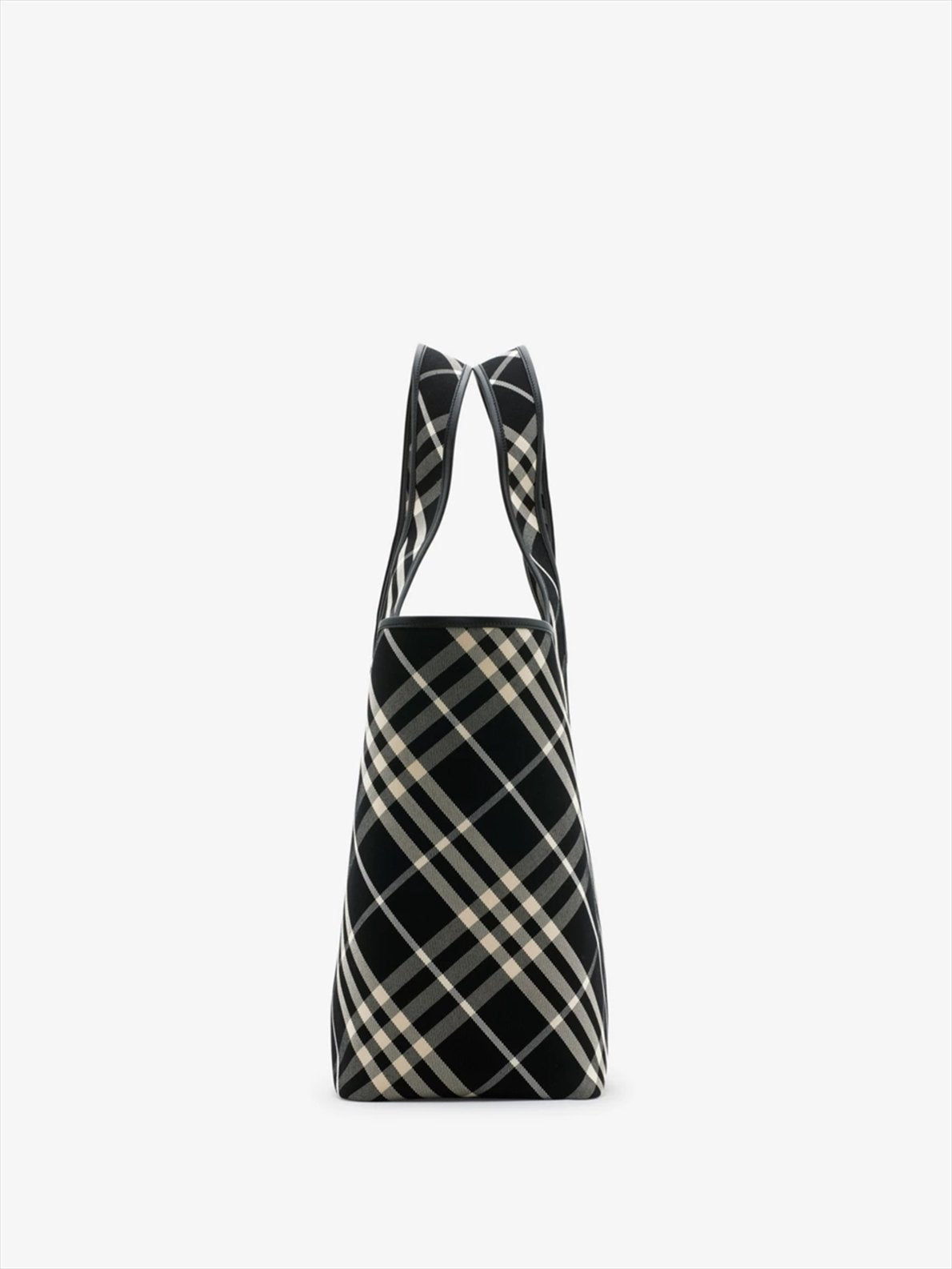 MEDIUM CHECK TOTE BAG