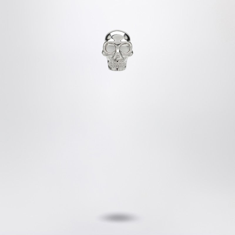 Skull Earring In Palladium